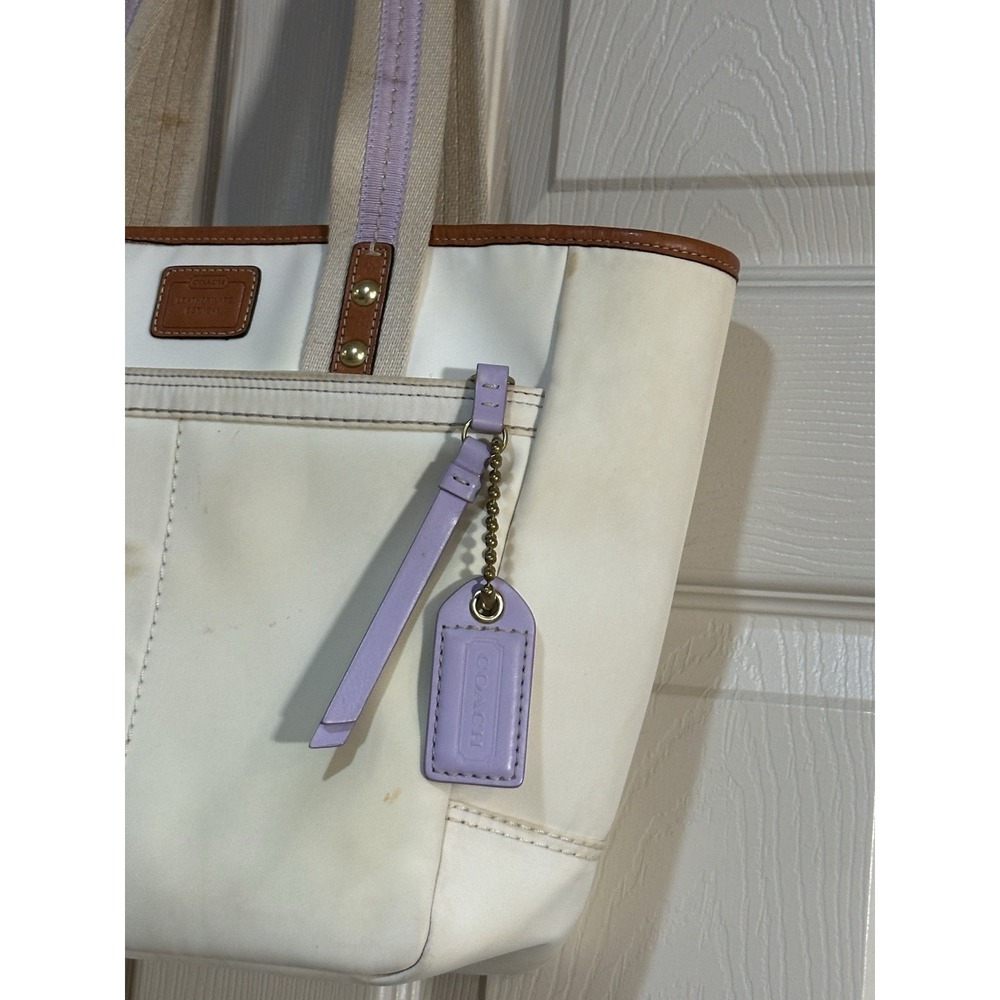 Ivory Coach Shoulder Bag 10695 - Picture 4 of 13